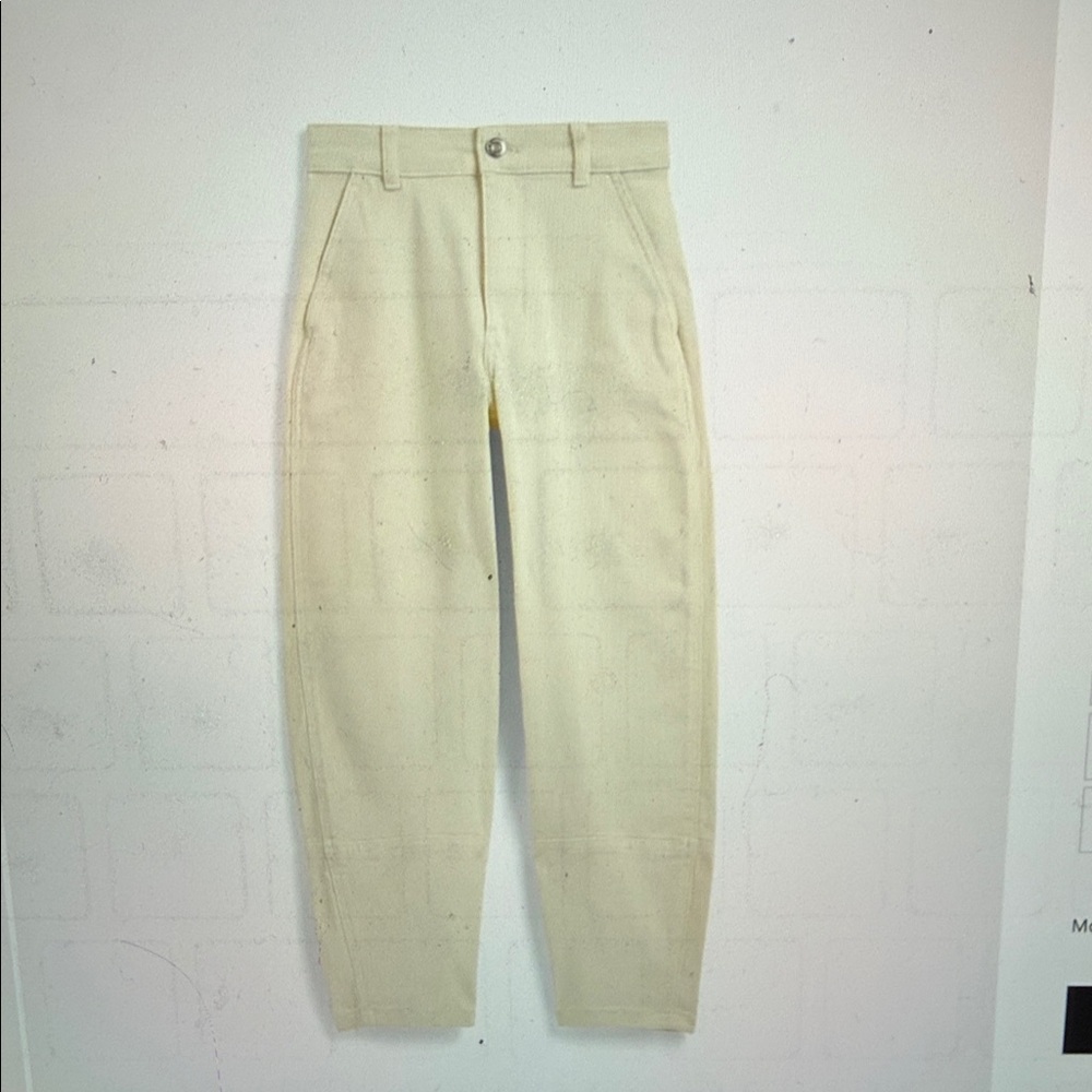 Everlane Utility Barrel Pant in Bone - Picture 1 of 1